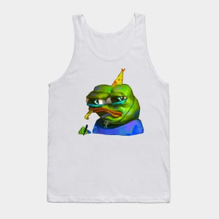 Sad pepe birthday Tank Top